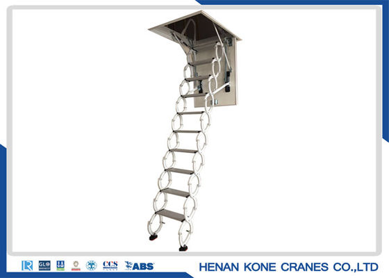 Penebalan Titanium Magnesium Alloy ODM Tangga Loteng Teleskopik